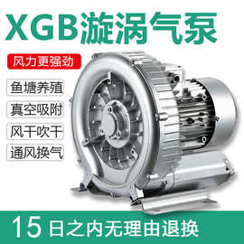 锐景XGB漩涡式气泵吹吸高压鼓风机旋涡式鱼塘增氧机防爆价格优惠