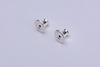 Earrings with accessories, import quality earplugs, silver 925 sample, silver 925 sample