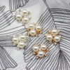 Metal hair accessory from pearl handmade, wholesale