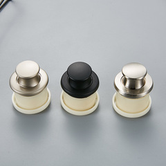 榻榻米暗拉手嵌入式彈跳彈簧拉手衣櫃抽屜櫃門隱形拉手圓形暗拉手