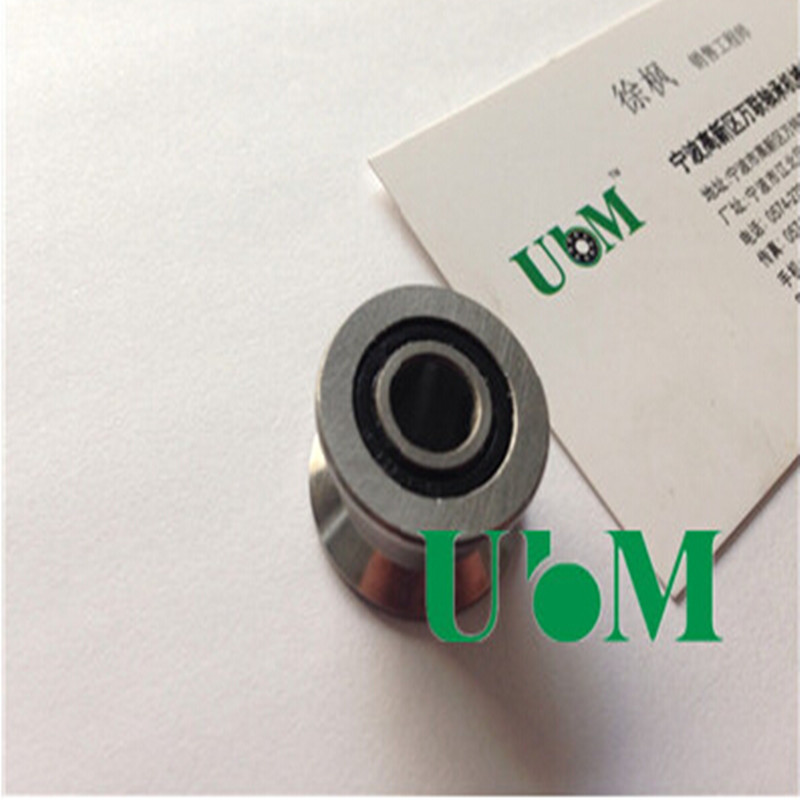 优质直线导轨轴承U-T-22轴承 双轴心导轨轴承 T型槽滚轮轴承