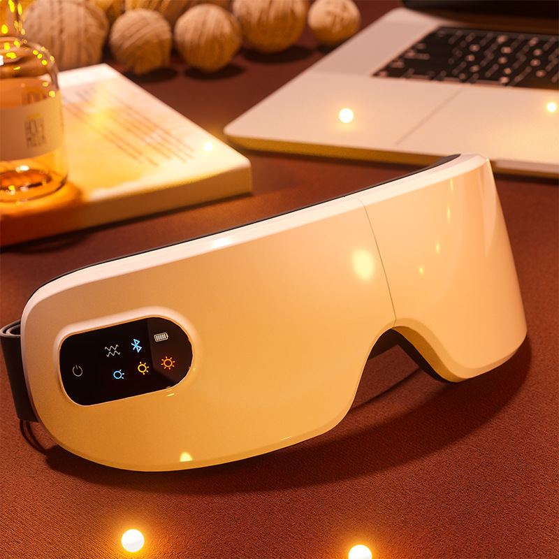 Eye Massager Folding Cold and Hot Compress Eye Mask Atomized Eye Relocating Eye Massager Vibration Eye Protector Wholesale