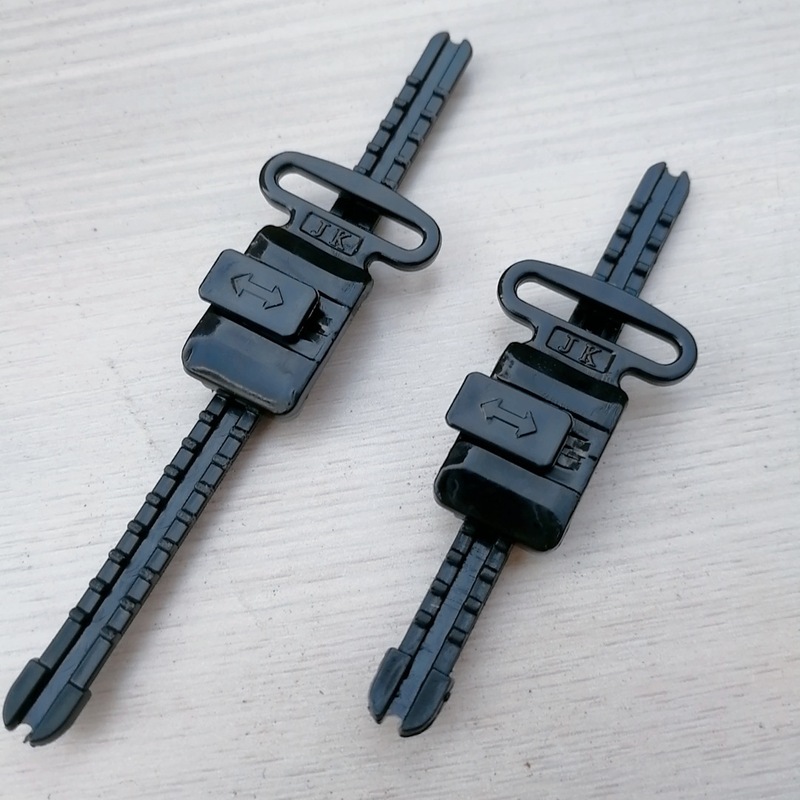 JK uniform pleated skirt adjustable buckle Japanese sailor suit track zipper buckle waist sliding plastic buckle accessories