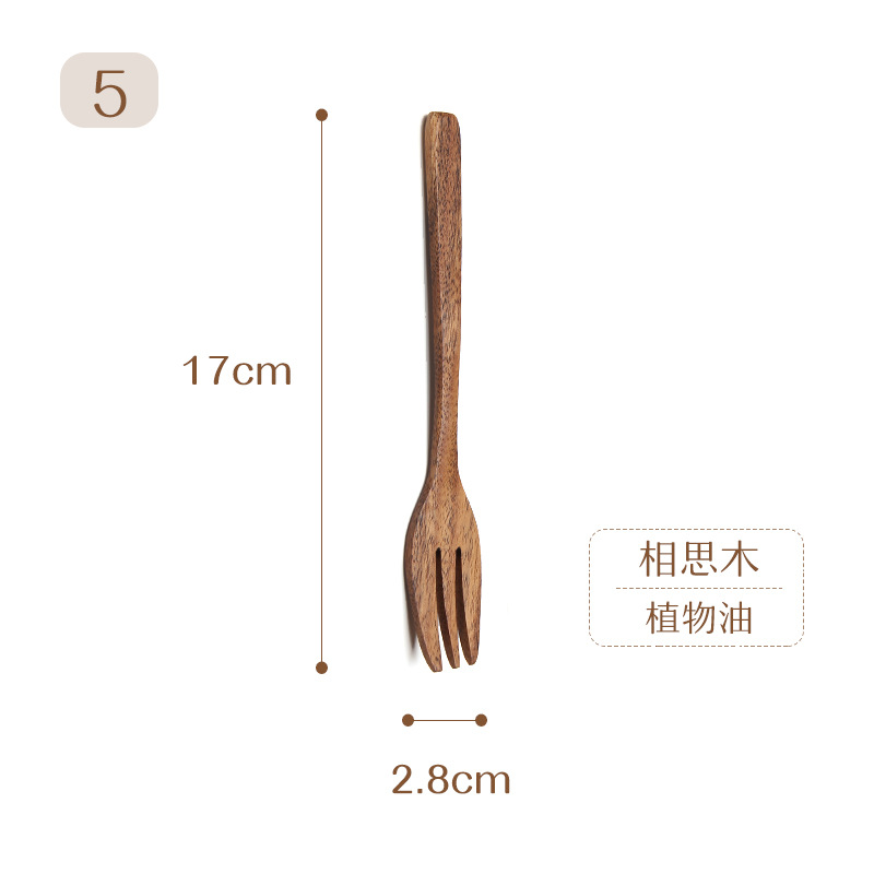 No. 5 아카시아 나무 식물성 기름 17cm * 4cm