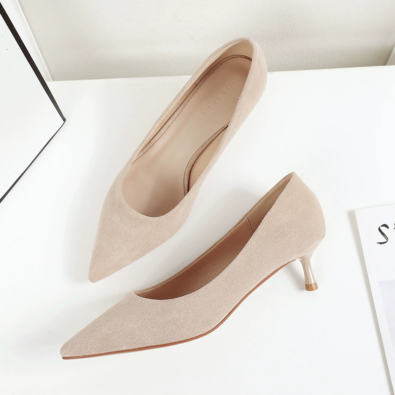 芙号 Work shoes, shoes high heels pointy toe, 2022 collection