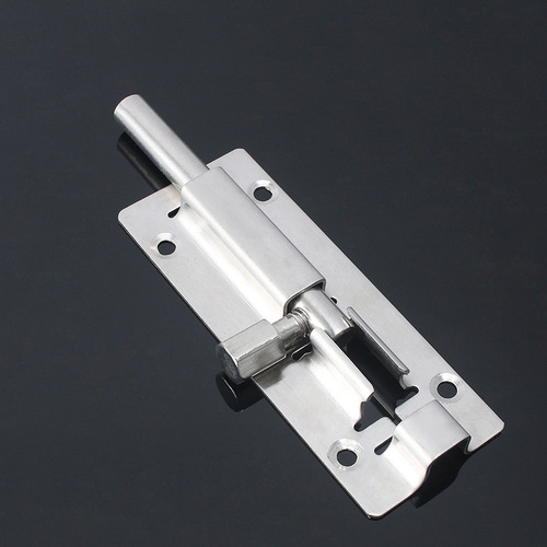 Wooden door plastic spring latch automatic button latch wooden door latch door latch door lock door lock buckle surface mounted door latch