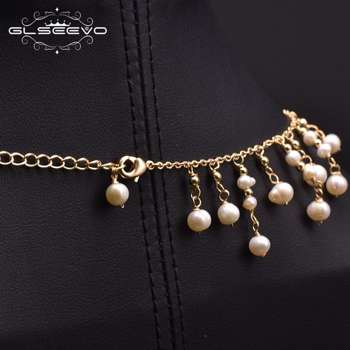 Pearl necklace women's versatile high-end niche natural freshwater pearl tassel clavicle chain spring and summer neck chain