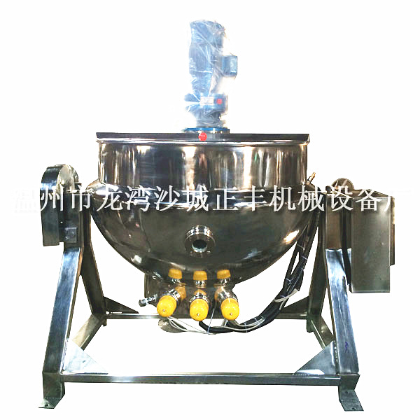 【夹层锅】厂家批发500L可倾式电加热夹层锅 304/316不锈钢夹层锅