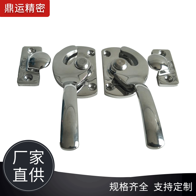 不锈钢工业拉手 机械设备密封箱冷冻库迫紧密闭旋转门把手锁精密