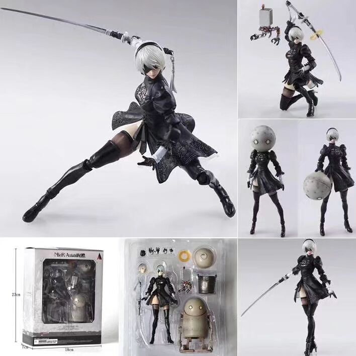 Nier Automata 2B Automaton Action Figure Model