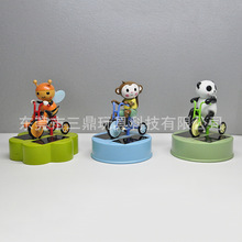 工厂加工生产太阳能摇摆摇头公仔玩偶 创意太阳能卡通动漫公仔