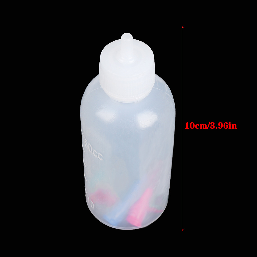 Transfronterizo en stock mermelada pintura olla 50ml 7-Cabeza de mermelada pintura botella tirar línea olla swing línea