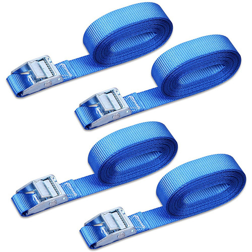 Bagged zinc iron buckle cargo tightening straps Zinc alloy press buckle fixing straps Cargo luggage fixing straps