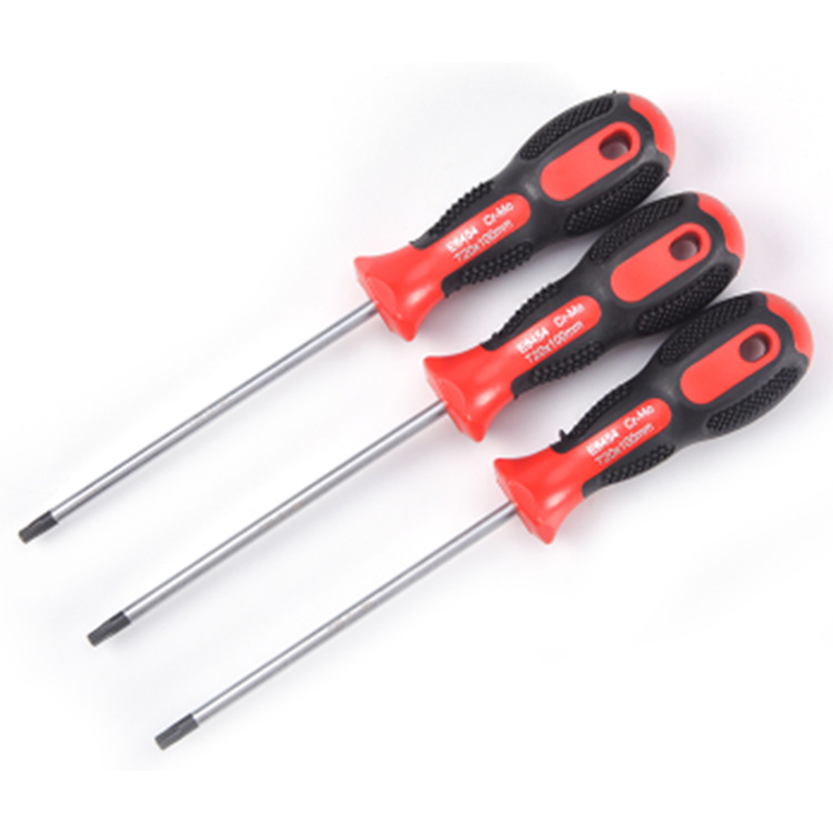 ENDURA/力易得 花型橡塑柄螺丝批 T8X100mm-T40X100mm E6451