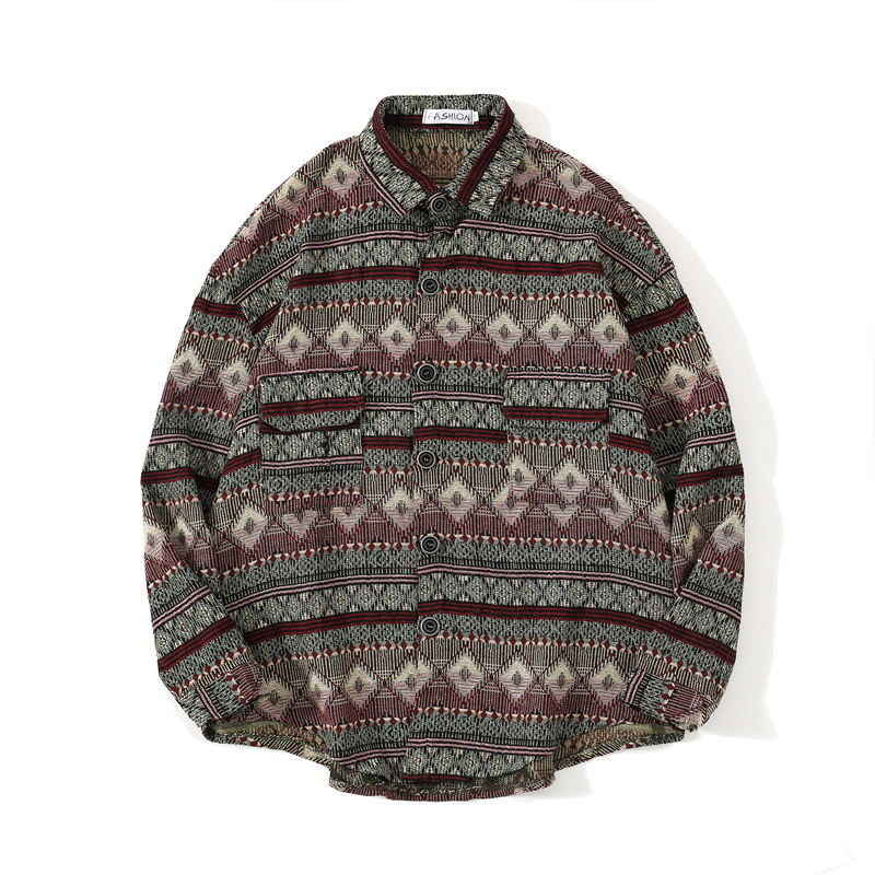 Woolen Jacket Retro Image 2