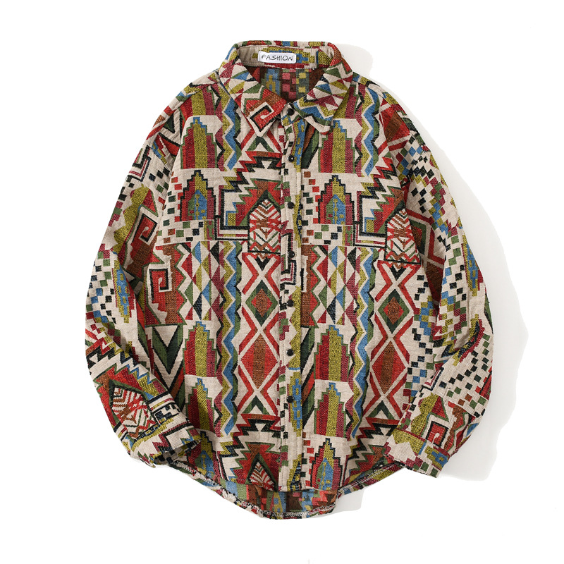 Woolen Jacket Retro Image 4