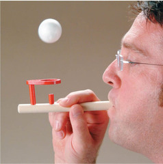 木製吹球遊戲 增肺活量地攤貨源團體比賽有趣小玩意好玩平衡遊戲