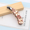 Hairgrip, hair accessory, crystal, ponytail, Korean style