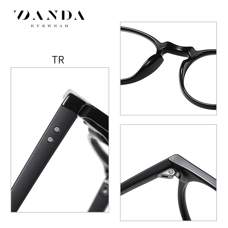 Transfronterizo nuevo cambio de color anti-azul gafas de luz hombres y mujeres mismo europeo y americano TR gafas lisas BS3512 gafas de luz azul en stock