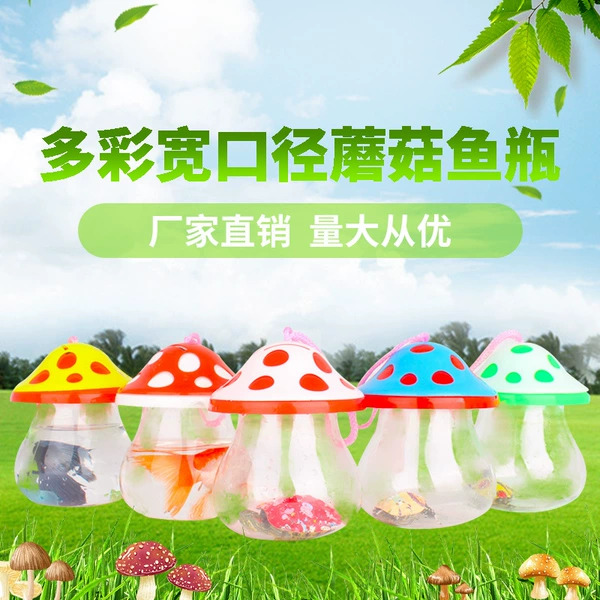 Mushroom fish bottle