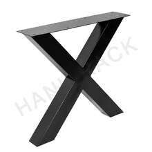 工业风格家具办公桌金属铁长凳腿金属桌脚X型桌腿