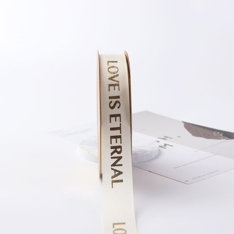 2,5 hilo dorado cinta inglés con flores material de embalaje de regalo DIY ramo cinta tienda de flores suministros al por mayor