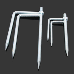 Name Enterprise Fishing Tackle Universal Fishing Umbrella Ground Stake Accessory, Sun Umbrella Triangle Ground Stake Fork, Fishing Umbrella Ground Stake Fixation