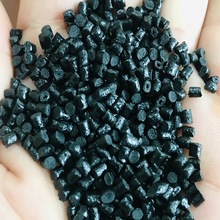 PC聚碳加纤15%20%30%塑料原料再生料回料 黑色pc加纤增强塑料颗粒