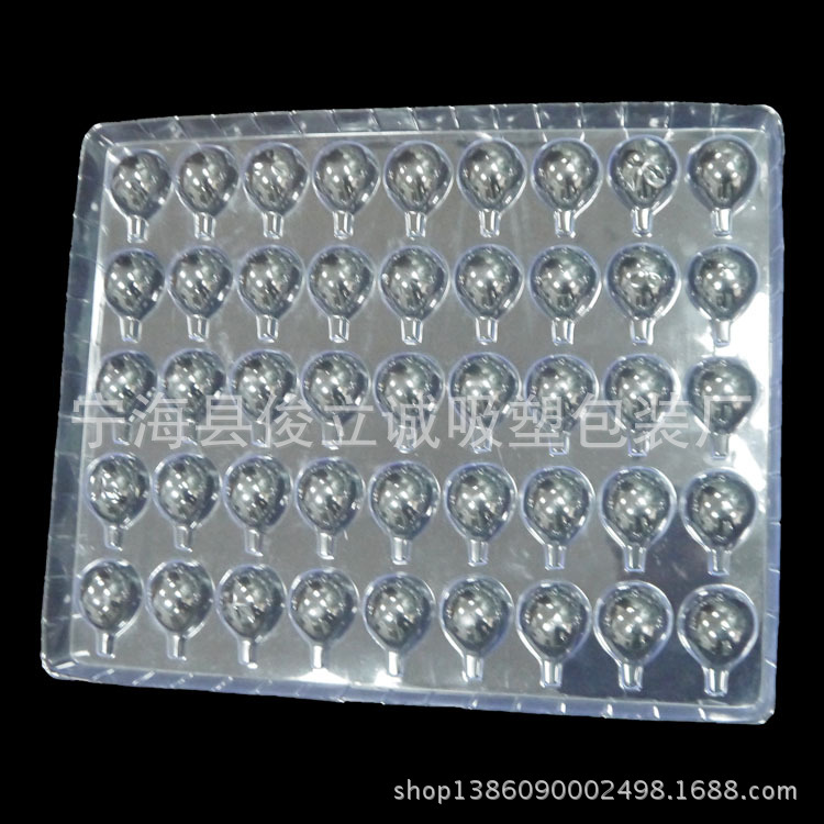 宁海白枇杷45只装 PVC  pvc吸塑泡壳