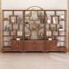solid wood Chinese style Shelf To fake something antique Display rack Tea rack Wooden antique rack Elm Treasure House Shelf
