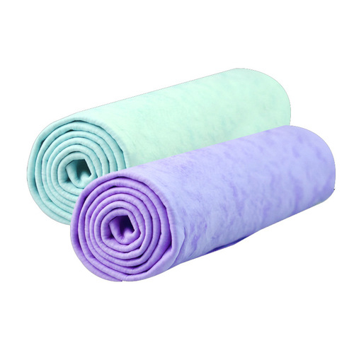 Pet towel large size with bucket thickened 65*42cm dog and cat bath towel water-absorbent deerskin towel pet supplies