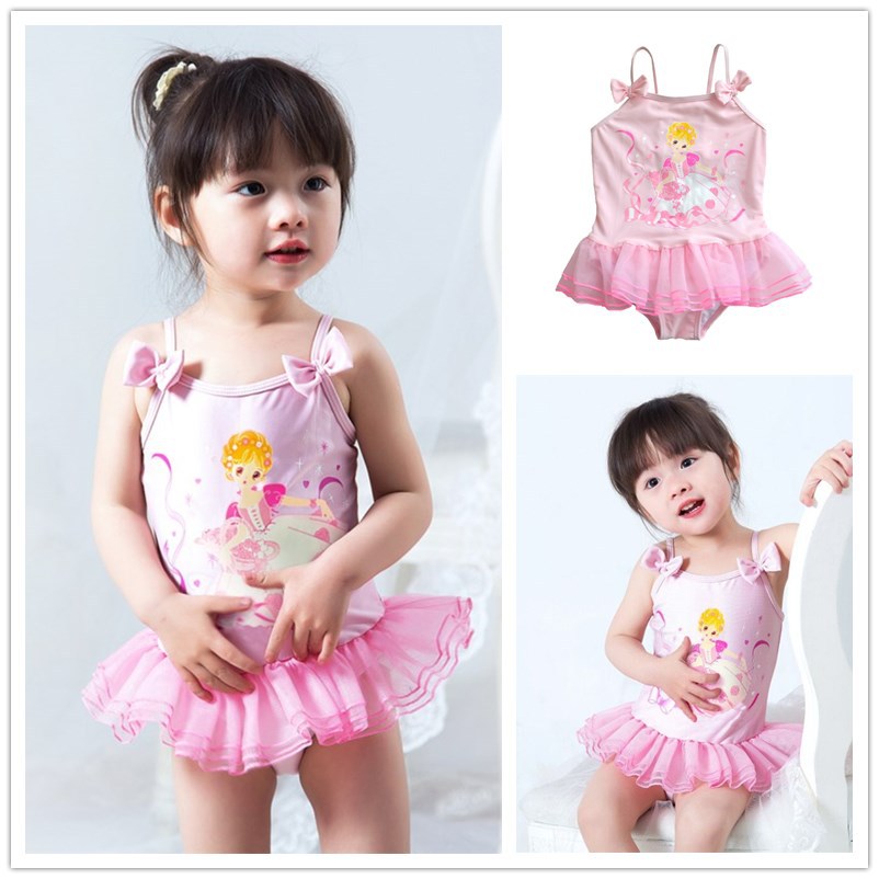 Children's cute cartoon swimwear for swimming