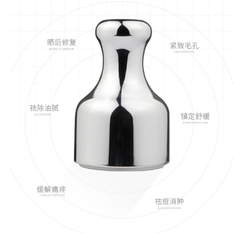 Hogar facial compresa de hielo instrumento de recolección de poros hielo piel compresa fría instrumento de belleza enfriamiento de la piel instrumento de piel de hielo belleza pequeño martillo de hielo