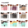 Factory direct selling Maange Magani 18 makeup brush set multi -color beauty choice tool cross -border hot sales