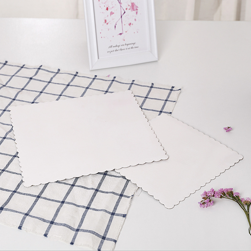 Corrugado de 4 pulgadas 6 pulgadas y 8 pulgadas de 10 pulgadas y 12 pulgadas caja de pastel de cumpleaños cuadrado a juego soporte interno soporte blanco inferior junta de la torta