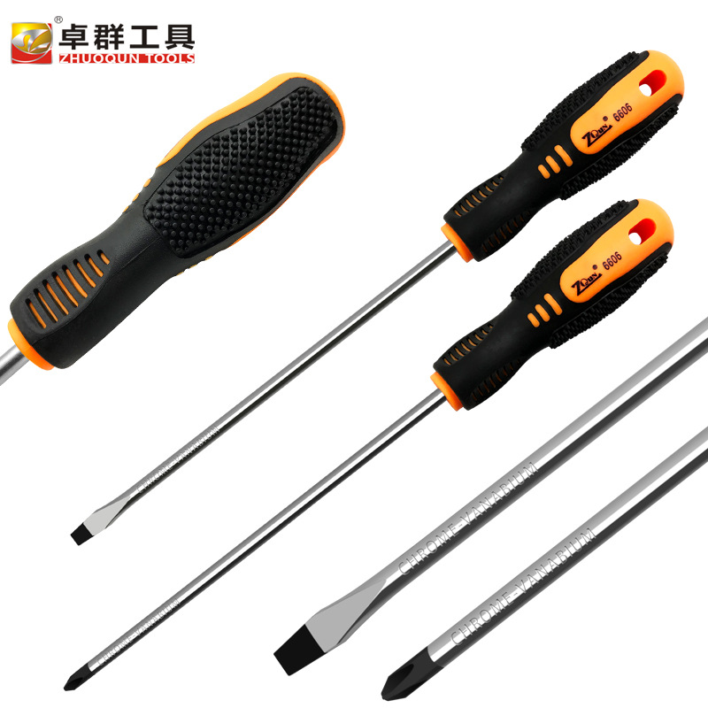 Cross screwdriver rubber handle two-color multi-specificatio..