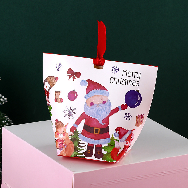 Amazon クリスマス キャンディ包装箱 クリスマスイブ 三角形キャンディボックス カートン ギフトバッグ S932 クリスマスギフトボックス|undefined