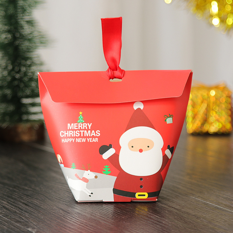 Amazon クリスマス キャンディ包装箱 クリスマスイブ 三角形キャンディボックス カートン ギフトバッグ S932 クリスマスギフトボックス|undefined