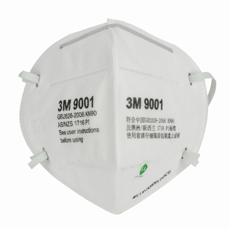 3M9001 9002 máscara de polvo máscara de protección PM2.5 anti-neblina al aire libre 50 PCs hombres y mujeres máscara