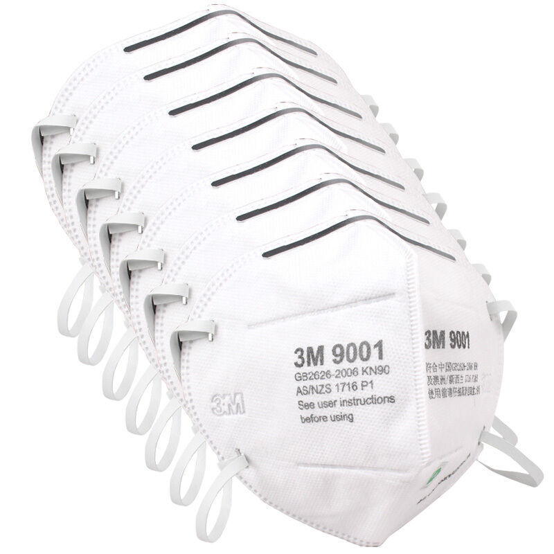 3M9001 9002 máscara de polvo máscara de protección PM2.5 anti-neblina al aire libre 50 PCs hombres y mujeres máscara