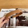 Brand retro polyurethane headband, hair accessory, South Korea, new collection, simple and elegant design