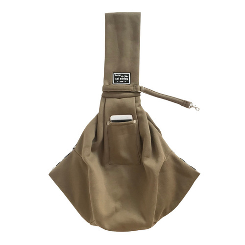 Cross-border new pet shoulder bag Pet outing crossbody shoulder bag Manufacturer wholesale dog backpack cat bag