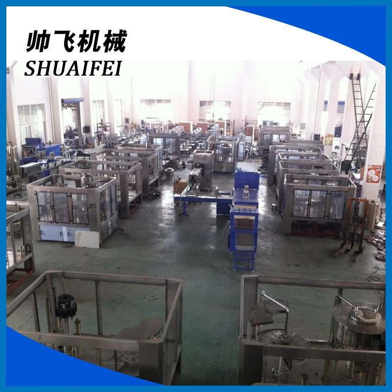 长期供应 帅飞QGF桶装线纯净水灌装机 液体灌装机 自动