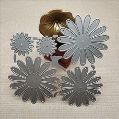 Engraving die cut flower set, cutting die for home DIY handicraft, carbon steel flower stamping die cutter
