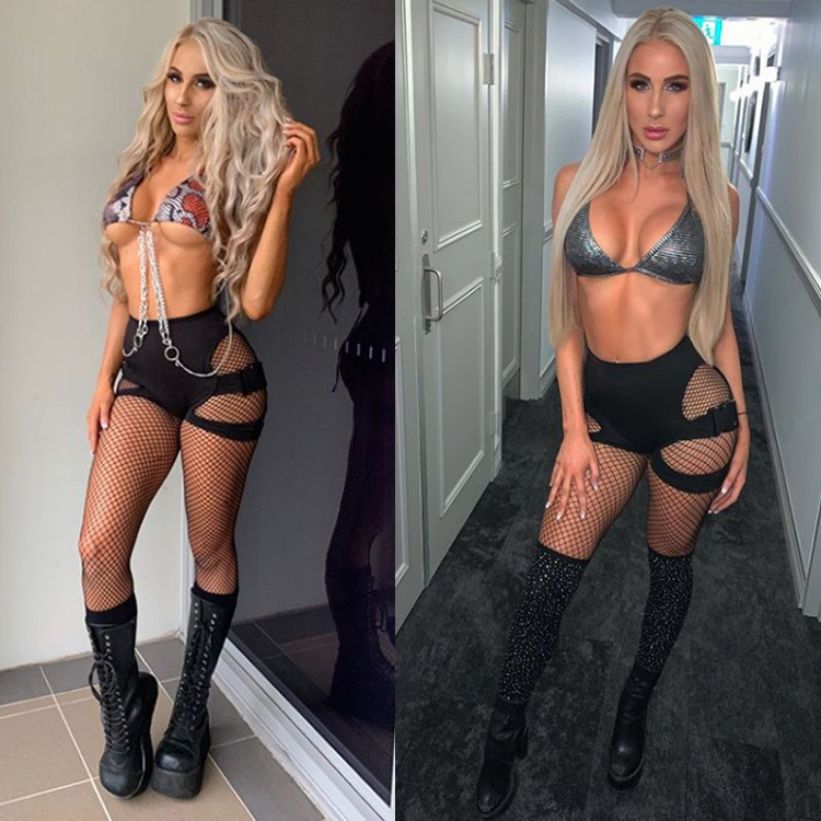 INS Amazon explosions sexy buckle three-point party cosplay agent shorts fashion fashion women's pants INS Amazon explosions sexy buckle three-point party cosplay agent shorts fashion fashion women's pants