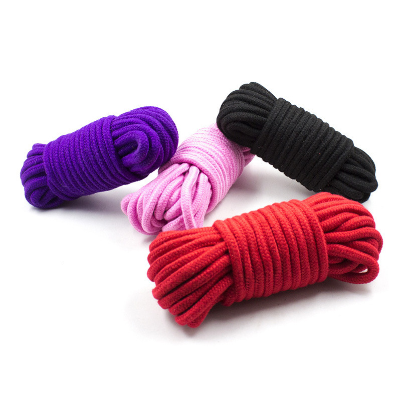 SM sex props binding cotton rope 10 meters thick rope men and women…