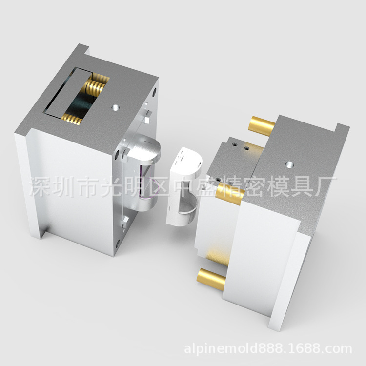 深圳注塑模具 白色ABS耐高温塑料件外壳 塑料件生产