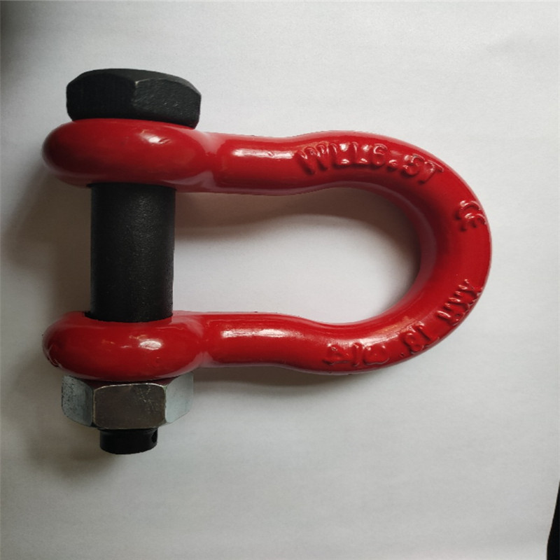 U型卸扣 3.25吨4.75吨6.5吨马蹄扣 现货单轨吊U型环