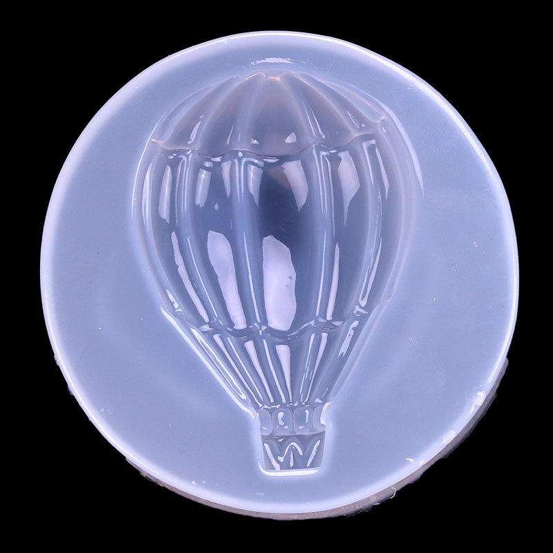 Espejo completo múltiples globo de aire caliente Epoxi UV pegamento arcilla molde de silicona accesorios de la cáscara del teléfono móvil colgante molde de silicona decorativa