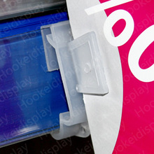促销卡超市塑料夹摇摇牌跳跳卡万能夹货架插卡 POP塑料夹卡扣透明